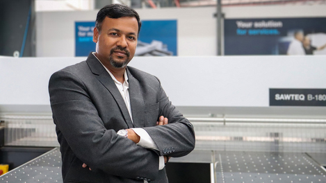 Keshav Murthy, Director Sales, Marketing and LCS HOMAG India