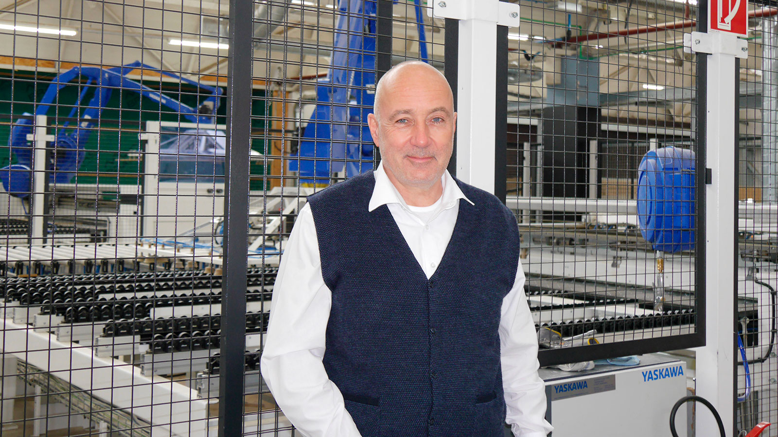 Ulrich Weber, plant manager of the Duravit AG in Schenkenzell