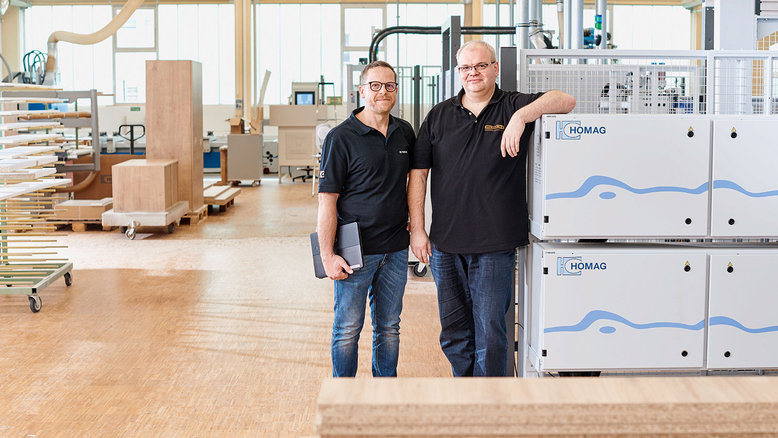 "Bosch and HOMAG; that's family to me" — Norbert Bosch, master joiner and managing director