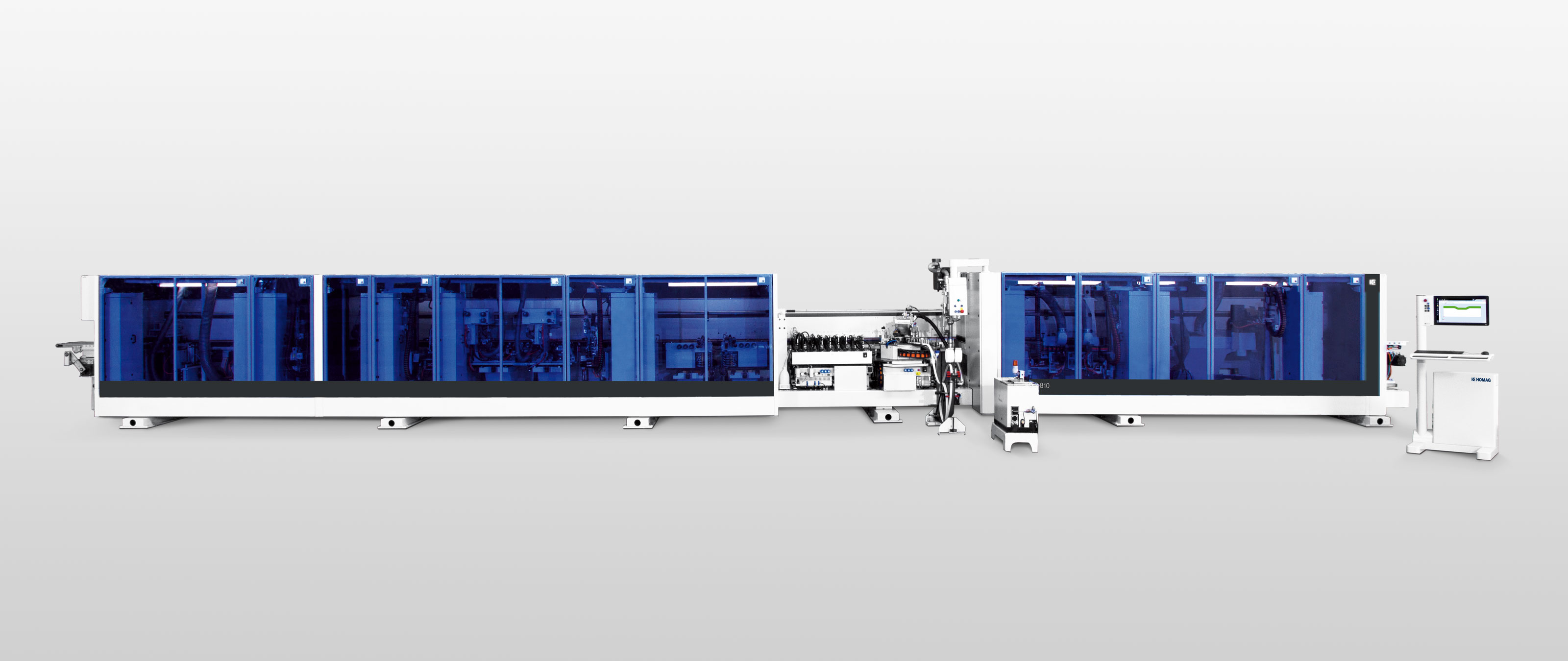 Máquinas de procesamiento de moldeo EDGETEQ S-810/CF HOMAG