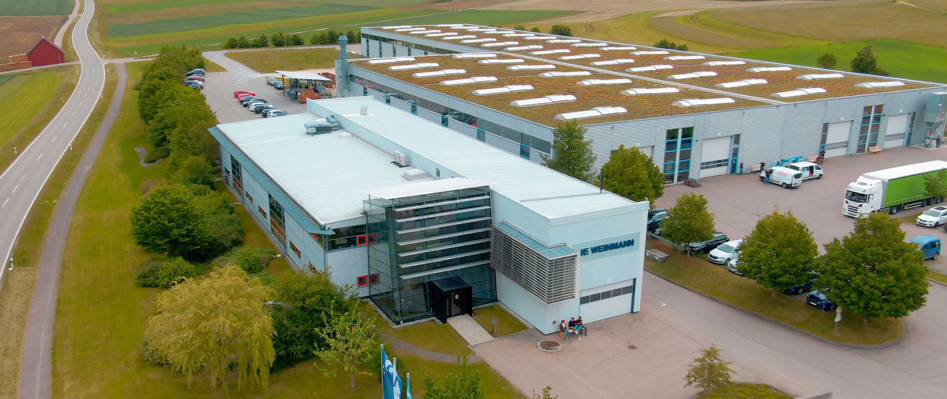 WEINMANN Holzbausystemtechnik Firmengelände in St. Johann