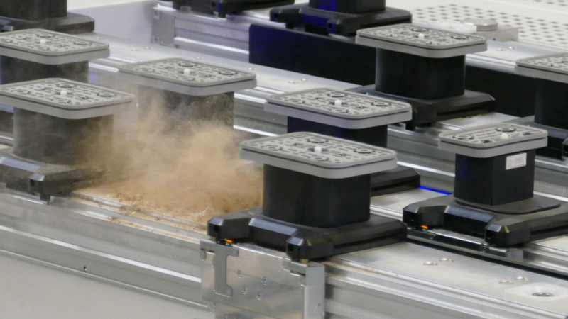 Automaticamente no lugar certo: A mesa A-FLEX
