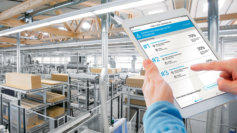 serviceAssist ist der nächste Schritt von HOMAG in der digitalen Unterstützung seiner Kunden