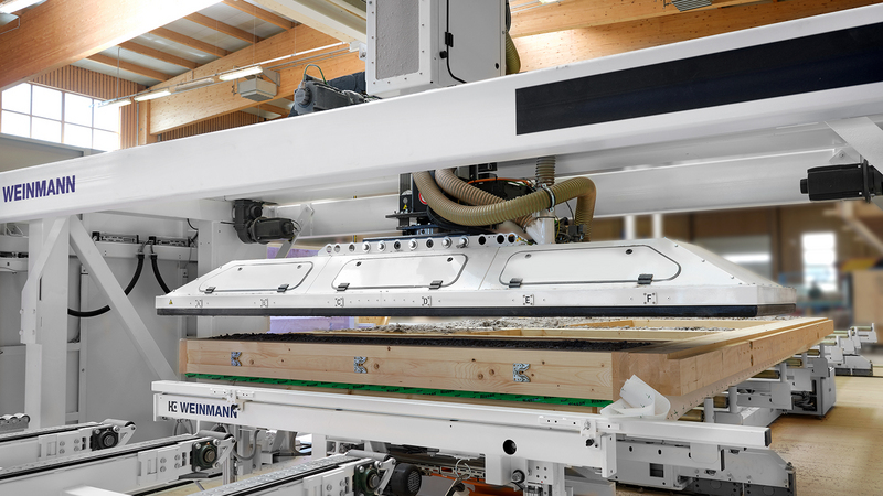 WEINMANN Multifunction bridge WALLTEQ M-300 insuFill with insulation plate for fully automated blow-in of insulation material