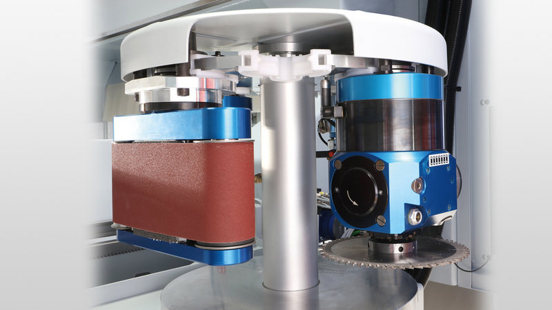 8-fold tool changer