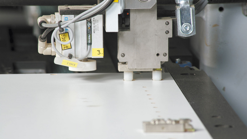 Insertion aggregate for mounting plates DRILLTEQ