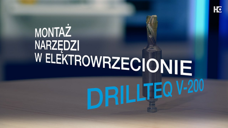 Pogromcy Przestojów - montaż elektrowrzeciona w DRILLTEQ V-200 krok po kroku