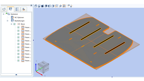 Die Feature-Erkennung identifiziert jetzt auch Nuten und Rechtecktaschen