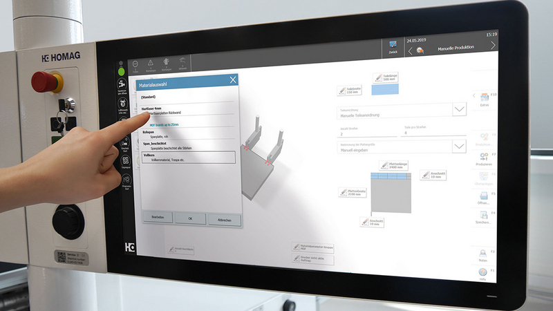 material Manager Daten uebernehmen