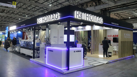 Stand HOMAG na FIMMA 2025 Stand HOMAG na FIMMA 2025