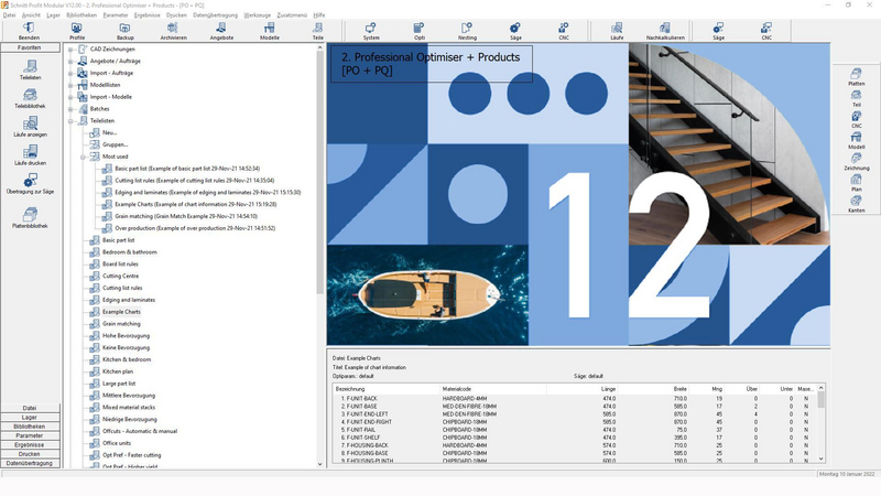 L'interface moderne assure une manipulation simple et un confort d'utilisation maximal.