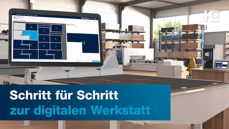 Digitalisierung in der Werkstatt: Schritt für Schritt mit Apps und Assistenten von HOMAG Digitalisierung für Schreiner und Tischler: Apps und Assistenten von HOMAG
