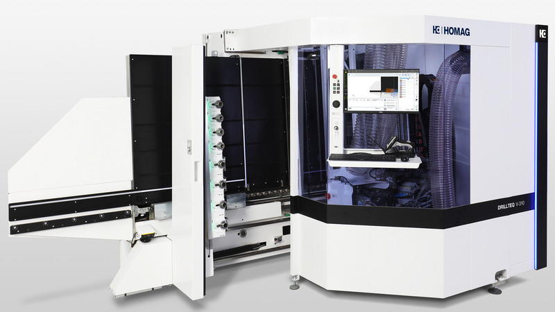 DRILLTEQ V-310 - Ein Raumwunder mit nur 11 m² Aufstellfläche