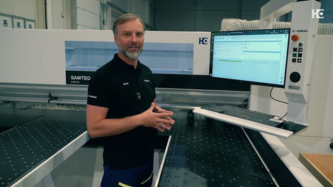 Pogromcy Przestojów - jak wykonać kopię zapasową danych w pilarce do rozkroju płyt SAWTEQ S-300?