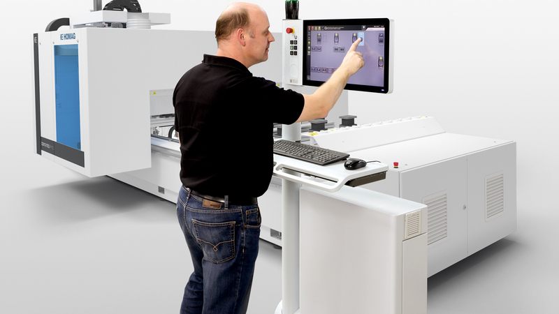 Movable operator terminal with powerTouch
