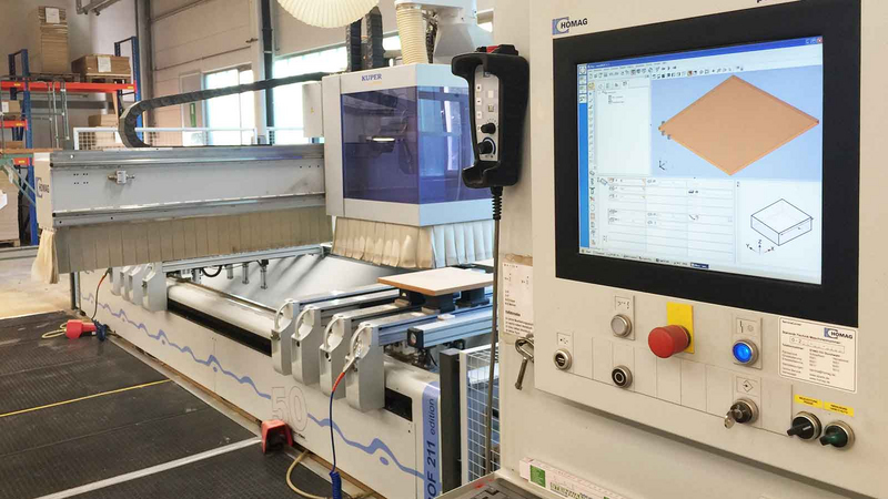 Grâce à une maintenance et à des inspections régulières, Sauter GmbH a toujours un œil sur ses machines et peut mieux planifier.