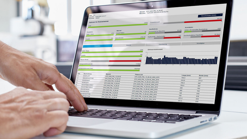 HOMAG intelliOptimizer Stacking delivers customized stacking strategies