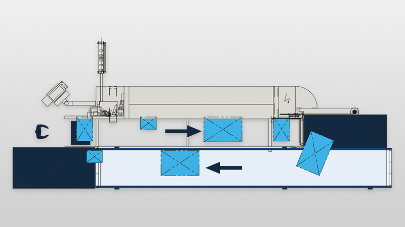 Return conveyor LOOPTEQ O-300 | HOMAG