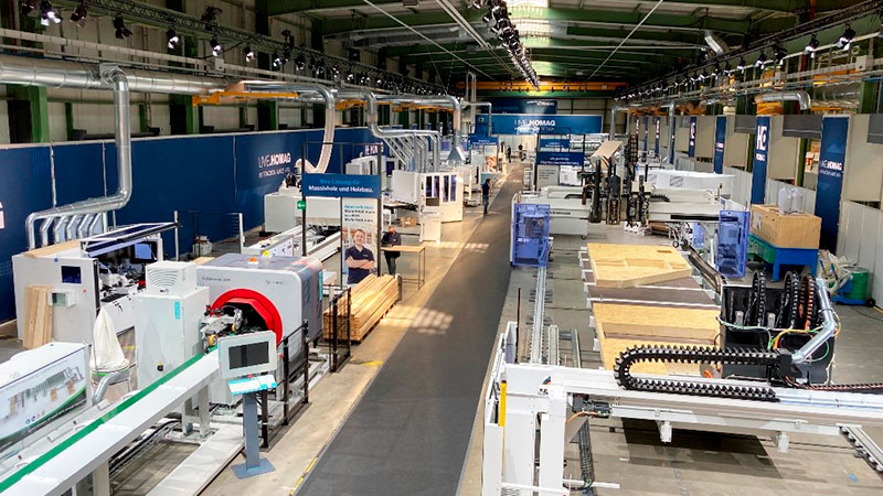 Live.HOMAG delivered concentrated knowledge for the workshop and the production hall live from Horb and Holzbronn. 
