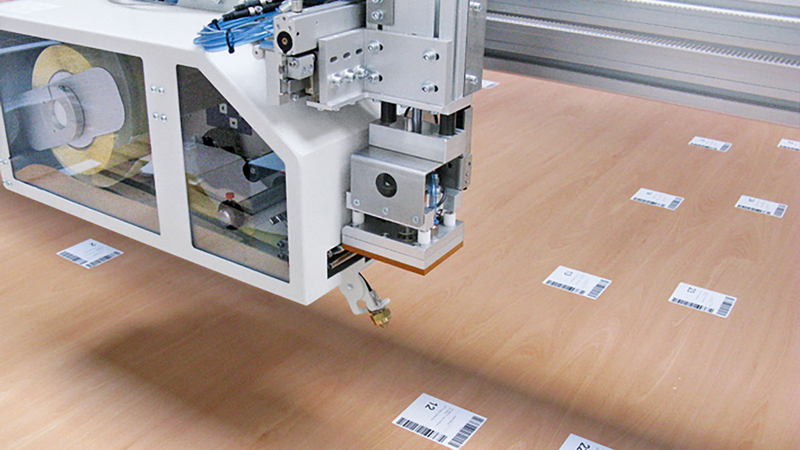 Panel labeling system