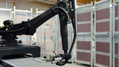 Isola robotizzata per lo smistamento SORTBOT R-300