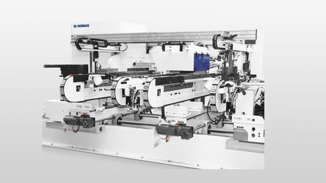 Sezionatrice multilama SAWTEQ C-700: sezionatura trasversale flessibile per elevate prestazioni