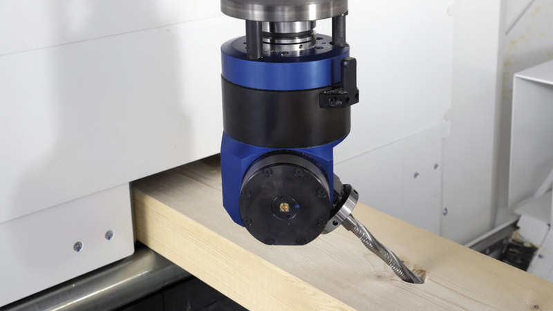 WEINMANN Carpentry Machine BEAMTEQ for hip rafter notch