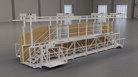 Carrello di distribuzione e carico STOCKTEQ D-300 | D-500