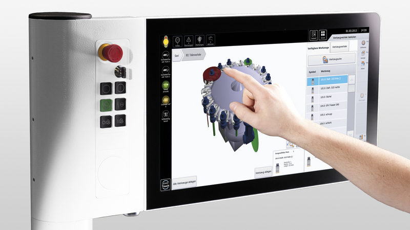 Commande powerTouch HOMAG