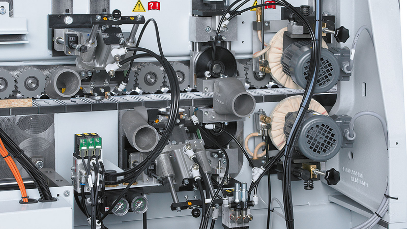 The quality of your products is increased by the use of perfectly coordinated finishing units