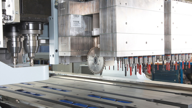 High-speed drilling block | vertical DRILLTEQ