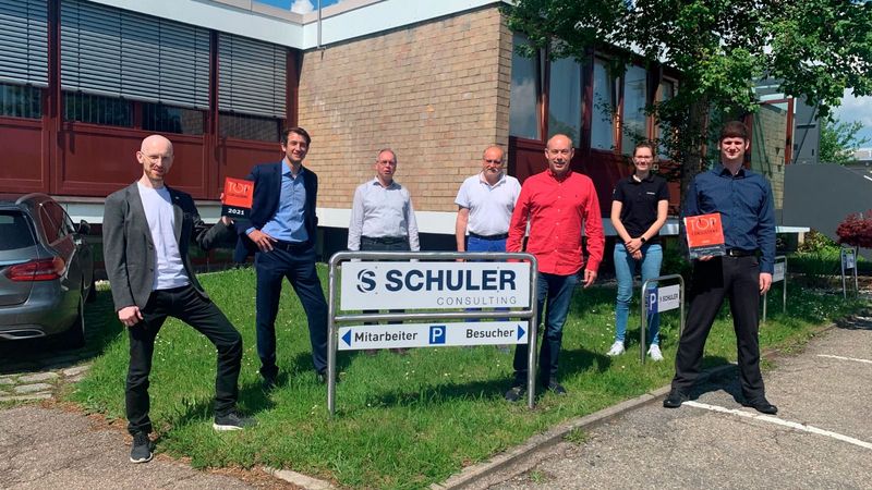 SCHULER Consulting GmbH wins Top Consultant Award 2021