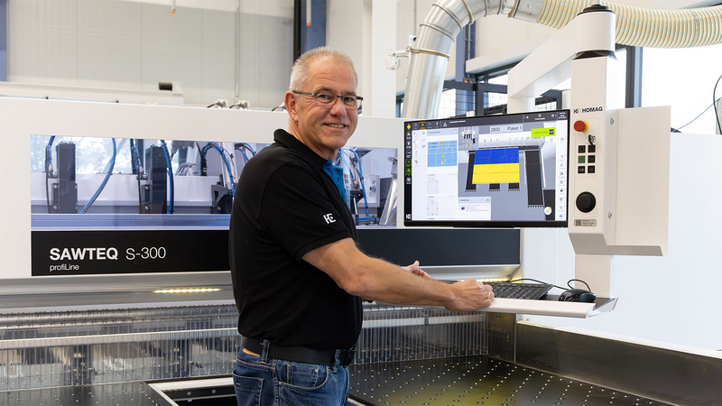 Intuitive saw control system CADmatic 5 - simple, fast and clearly structured