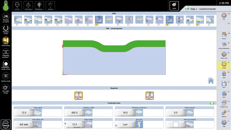 powerTouch EDGETEQ S-810/CF HOMAG