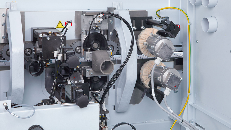The quality of your products is increased by the use of perfectly coordinated finishing units