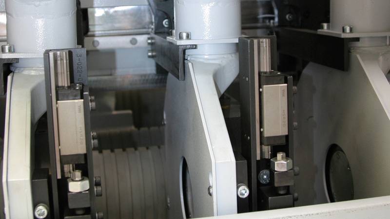 Sawing unit with disc motor for SAWTEQ M-500