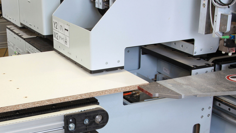Workpiece handling DRILLTEQ L-500