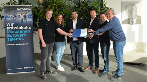 HOMAG erhält IHK-Siegel für ausgezeichnete Ausbildungsqualität