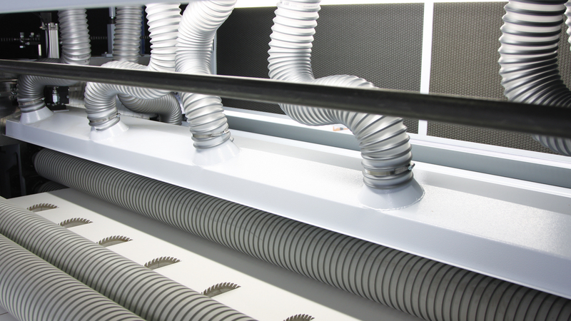 Sawing units with dust extraction HOMAG