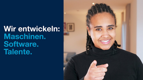 Wir entwickeln: Maschinen. Software. Talente. Wir entwickeln: Maschinen. Software. Talente.