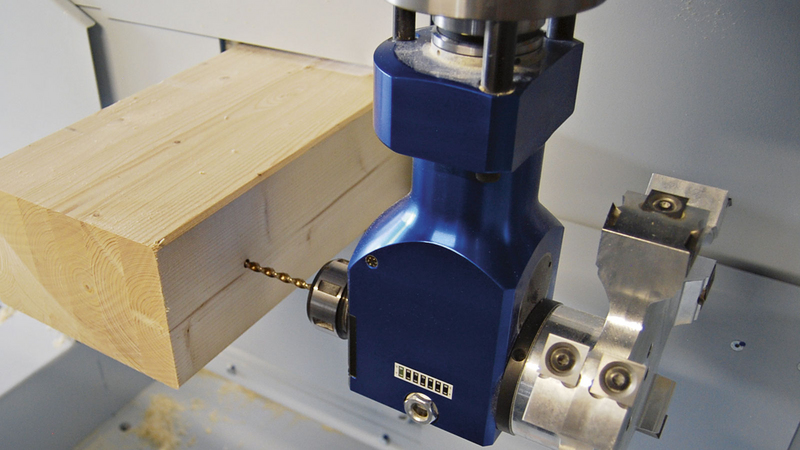 Horizontal drilling WEINMANN carpentry machine BEAMTEQ B-560