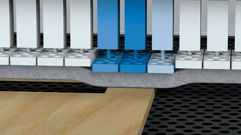 The correct setting for processing parameters is the basis for optimum sanding results