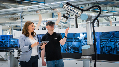 Dal 2018 Celine Haug porta avanti la formazione in amministrazione aziendale presso HOMAG.