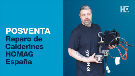 HOMAG ESPAÑA repara los calderines de sus clientes