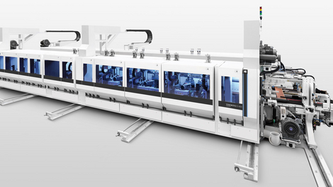 Squadratrice doppia TENONTEQ D-800: soluzioni high-end per la produzione di pavimenti