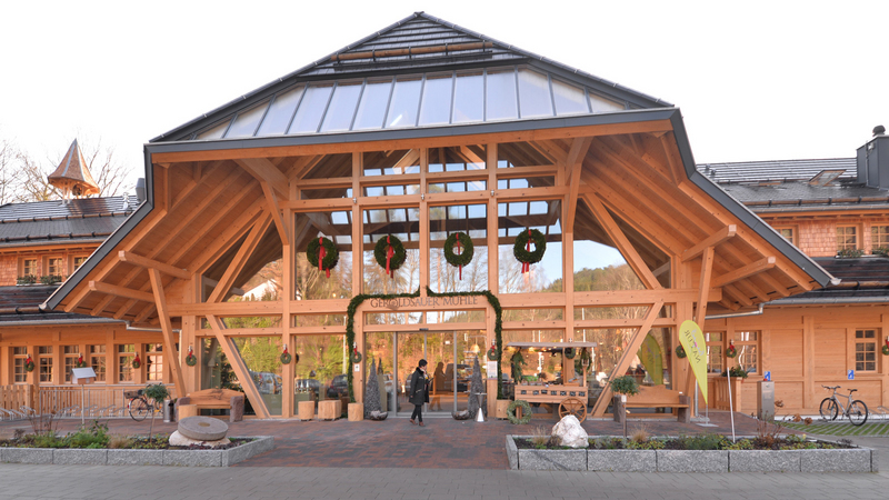 Weingärtner Holzbau produced the entire beam processing for the Geroldsauer Mühle with the WEINMANN BEAMTEQ B-540