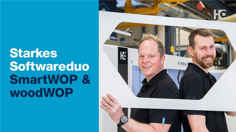 Starkes Softwareduo: Starkes Softwareduo: SmartWOP und woodWOP im Zusammenspiel