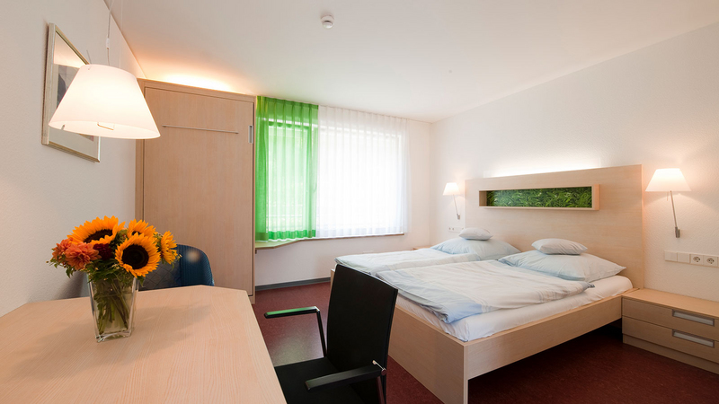 Zimmer im Elternhaus des Fördervereins für krebskranke Kinder Tübingen e.V.