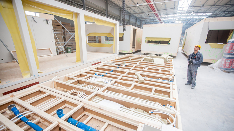 WEINMANN Frame work station, prefabrication, assembly table
