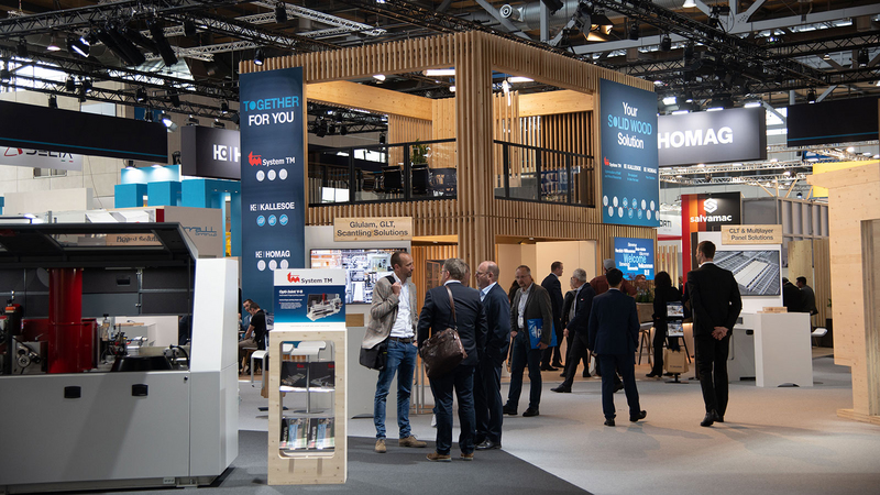 System TM and Kallesoe were also represented at LIGNA in Hall 27